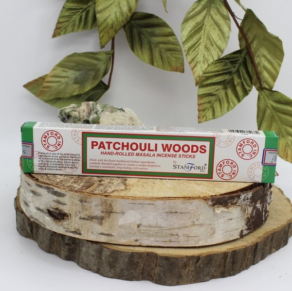 Räucherstäbchen STAMFORD: Patchouli Woods 15 Stück