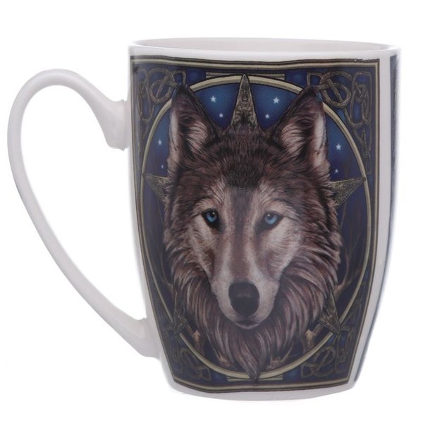 Tasse "Forest Spirit" Wolfs-Motiv